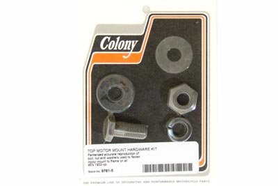 Top Motor Mount Kit, Parkerized - Click Image to Close