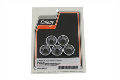 Chrome Countersunk Washer Set 5/16" - Click Image to Close