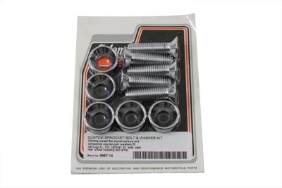 Sprocket Bolt, Nut and Washer Kit - Click Image to Close