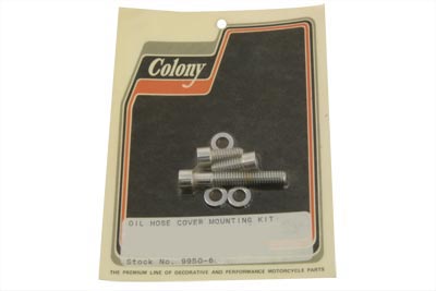 Oil Hose Cover Mount Kit - Click Image to Close