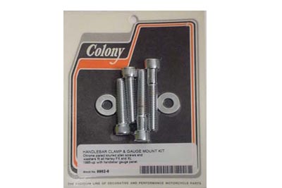 Allen Handlebar Clamp and Gauge Mount Kit - Click Image to Close